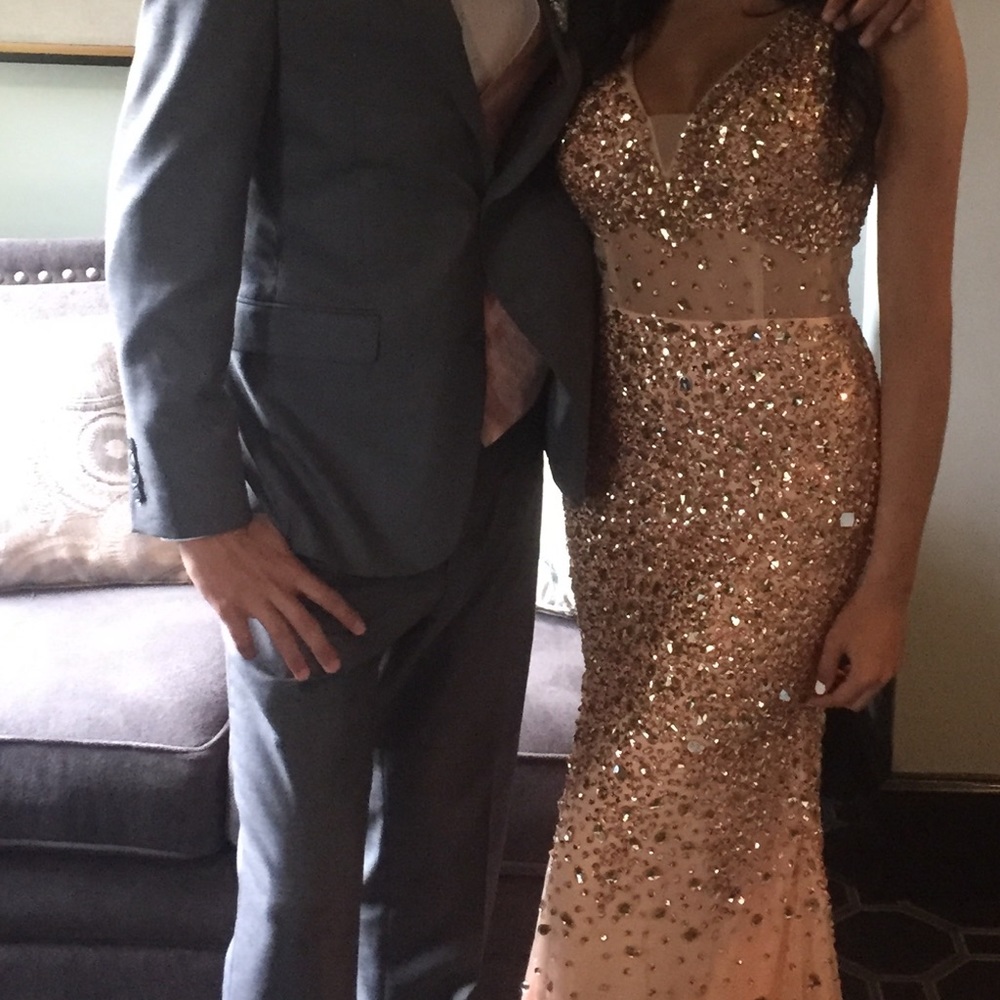 Sequin prom dress